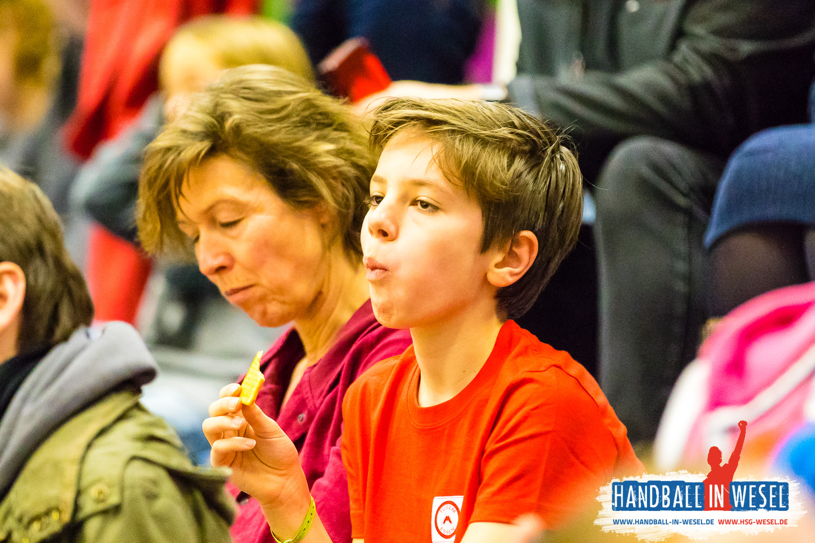 HSG Wesel E-Jugend / Einlaufkids TUSEM Essen 2017